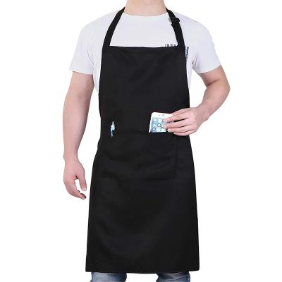 China Cooling Japanese buckle two pocket apron products Cook apron for men and women with adjustable straps and large pocket canvas for sale