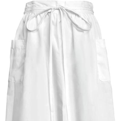 China Cleaning Vintage white apron maid costume victorian aprons with 2-pockets Frilly for cooking baking cosplay for sale