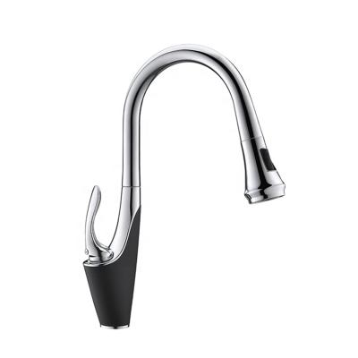 China Sense Faucets Modern Lead Free Brass Aquacubic Water Kitchen Faucet Pull Down Kitchen Faucet for sale