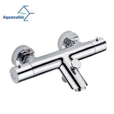 China With High Quality European Slide Bar Aquacubic WRAS Shower Faucet And Thermostatic for sale