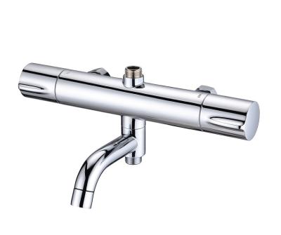 China With Diverter Aquacubic Bathroom Cold Touch Shower Faucet Wras CE Certified EN1111 Standard Thermostatic Bar Shower Mixer Valve Anti Scald Faucet for sale