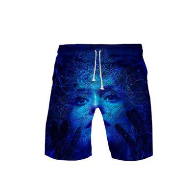 China European & American Legion 3d Print Men's Casual Summer Beach Boardshorts Male Short Pants Trousers for sale