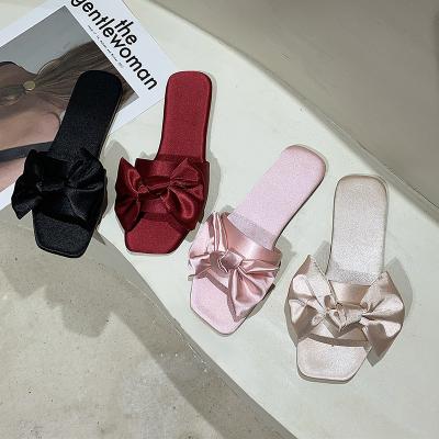 China Fashion trend women's sandals and slippers wear All-match fashionable female summer beach flat bottom shoe for sale