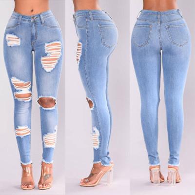 China Other New Fashion Sexy Friend Long Pants High Waist Hollow Out Streetwear Women Skinny Jeans for sale