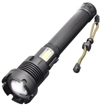 China Outdoor Hunting Most Powerful Led Torch Light XHP90 Long Distance Tactical Led White With Red Light 7 Modes USB Rechargeable Flashlight for sale