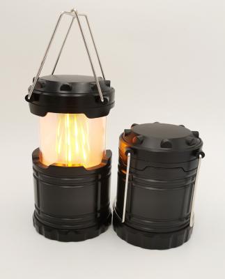 China Portable Sports Stadiums LED Flame Camping Lantern Flashlights for sale