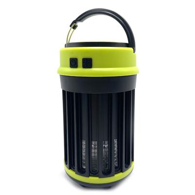 China New portable ABS plastic multifunctional lamp mosquito killer solar camping lantern for fishing camping emergency for sale