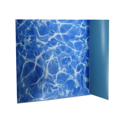 China Vinyl Swimming Pool 1.5mm Mosaic Tile Swimming Pool Rectified Outdoor Cover Mosaic Hood Waterproof Film for sale