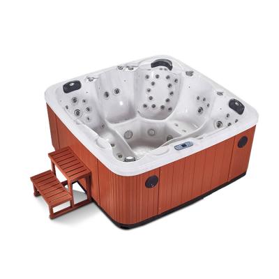 China Free High Quality Outdoor Whirlpool Massage Spa Hot Tub Hot Tub Joyspa Hot Tub for sale