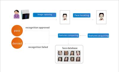 Chine X - Solutions biométriques de système de sécurité de reconnaissance des visages d'authentification faciale de visage à vendre