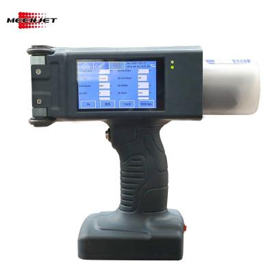 China Newest 2019 Portable Stone Meenjet Large Format Inkjet Coder Coding Machine Dot Matrix Inkjet Handheld Printer for sale