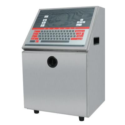 China Hotels High Resolution Micro Character CIJ Continuous Inkjet Printer For Date Code for sale