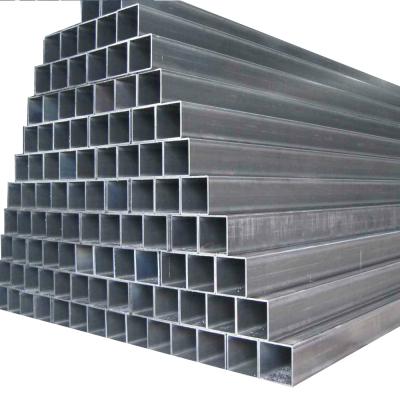 China Black Q235 Liquid Carbon Erw Hollow Pipe Ms Iron Tubes Cheap Price Seamless Square Steel Pipes for sale