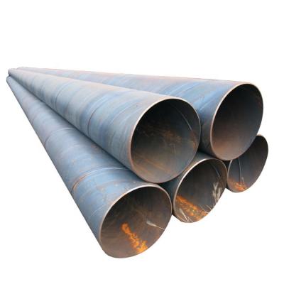 China Liquid Pipe HuaPing Q235 Large Diameter Welded Steel Pipe Carbon Steel Pipe For Construction for sale