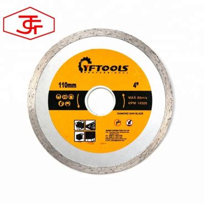 China Granite Block/Cutting Discs Continuous Type Diamond Circular Saw Blades Concrete/Pavers/Marble For Wet Cut Stone for sale