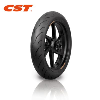 China Wholesale Super Stability CST Quality 110/70R17 120/70ZR17 Top Grip/Tread Blocks Motorcycle Tire Sport Touring Motorbike Radial Tires for sale