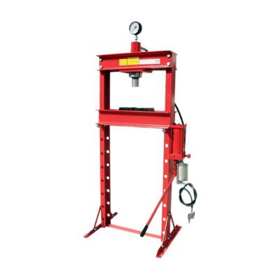 China 10T 0-330mm Bench Type Manual Magazine Hydraulic Press With Gauge 76x53x16cm for sale