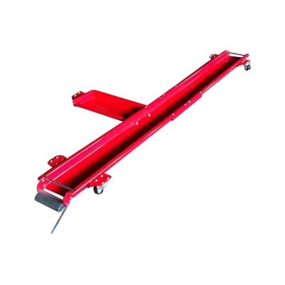 China Red Powder Coating 1250lbs Movable Dolly For Motorcycle 110*40.5*13.5cm for sale