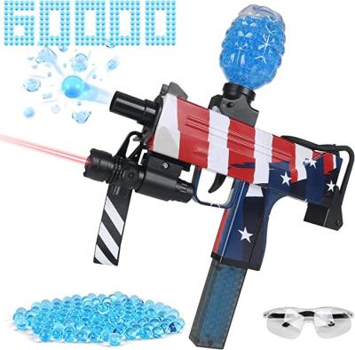 China Electronic Toy Gel Ball Beads Toy Uzi Electric Gel Ball Explosive Toy Gun Gel Gun Electronic Firearm for Team Games Outdoor Gifts for Boys and Girls for sale