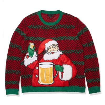 China New Arrival High Quality QUICK DRY Latest Design Light Up Christmas Led Sweater Christmas Jumpers Novelty for sale