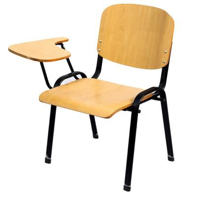 China School Chair Stacking Tablet Chair Plastic Conference Chair With Writing Tablet Metal Frame Inspiration Student Chair for sale