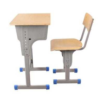 China School Sets Classroom Reading Table And Chairs School Furniture School Desk And Chair Adjustable Simple Prices for sale