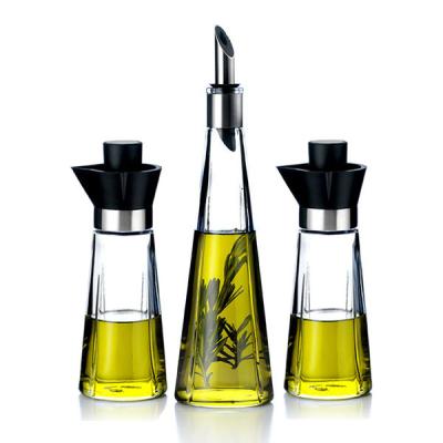 China Custom Flint 200Ml Oil Free Sample Clear Glass Bottles Oil From China for sale