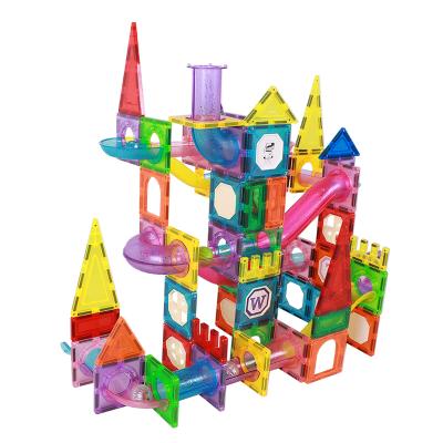 China Fuuny Color Window Building Magnetic Piece Increase Scattered Piece Car Puzzle Magnet Magnetic Toy for sale