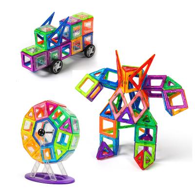 China Creative Magnetic Building Toy Building Blocks Set, Magnetic Tiles Steam Preschool Educational Building Kit for sale