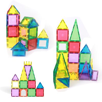 China Fuuny Magnetic Tiles Kids 3d Magnetic Toys Toys Blocks Building Blocks Magnetic Sets for sale