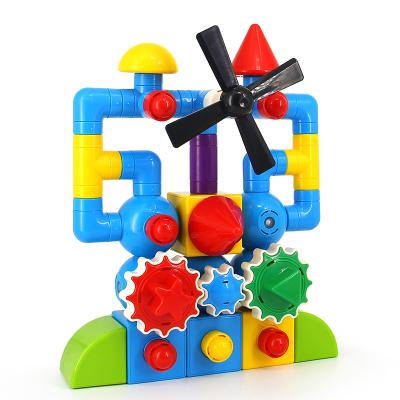 China Construction Toy Factory Wholesales Magnetic Building blocks tiles magnetic diy pipe sticks and balls magnetic toys for sale