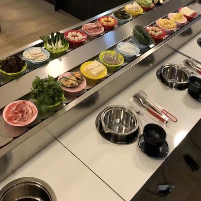 China Other Hot Pot Conveyor , Sushi Restaurant Conveyor Belt for sale