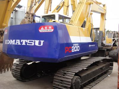 China Japan excavator pc200-5,also pc60,pc120,pc200-6,pc200-7,pc200-8,pc220-6 komatsu excavator construction for sale