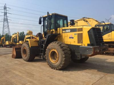 China High condition  WA380-6 komatsu loader,used loader WA70,WA380-3,WA320,WA470 for sale