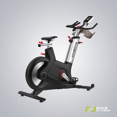 China Magnetic Home Use Home Fitness Equipment Dhz Control Manual S100S Spinning Bike - 7 Inch Backlit Display for sale