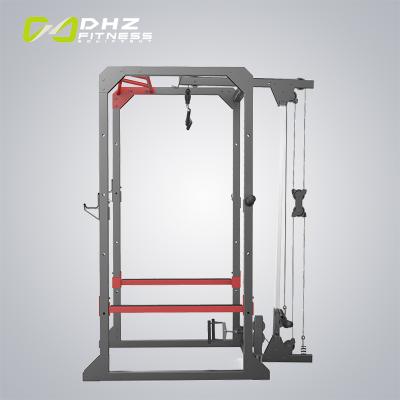 China Indoor Home Equipment Barbell Gym Squat Rack Stands Half Cabinet for sale