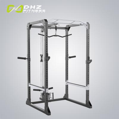 China Blue 16 Home Gym Use Light Commercial Legs Support Equipment Multi Functional Squat Station for sale