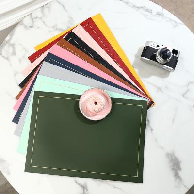 China Viable Amazon best-selling custom printed double-sided PU protection of new North European protection PU leather kitchen child protection for sale