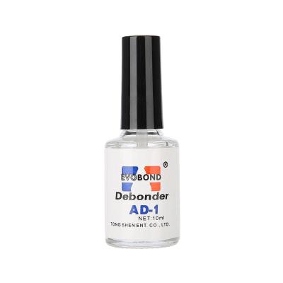 China Feature Professional Nail Art Tools Eco-friendly Glue Debonder Tips Nail 10ml Debonder Nail Polish Remover Wholesale Polish for sale