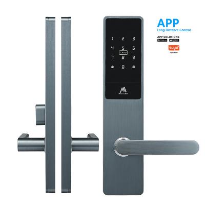 China Airbnb Apartment Network Code Lock OEM Hotel Management System Acceptable Hotel Residence Smart Door Lock for sale