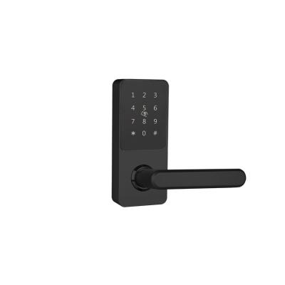 China Fingerprint Password Control Home APP Frontier Short Security Iot Digital Door Lock for sale