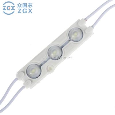 China Epistar high bright dc12v smd injection led module with 160 degree viewing pvc led injection module 6716 for sale