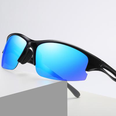 China 2022 Photochromic Outdoor Polarized Sports Sun Glasses Men Half-Frame New Arrival Manufacturer Sports Sunglasses Night Driving Sunglasses for sale