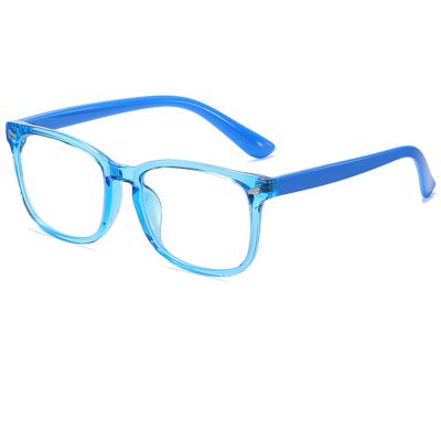 China Fashion style of new fashionable children's anti blue light blue light frame glass TR blocking glasses for children for sale