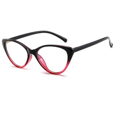 China Wholesale Women Fashion Cat Eye Glass Frame Fashion Retro Manufacturer GUDA Style Retro Eyeglasses Frames For Ladies for sale