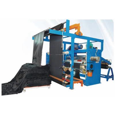 China textile two rollers bowls fabric Calender Machine for sale