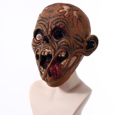 China Halloween Styles Halloween Wholesale Holiday Cosplay Mask Party Dancing Face Decoration Realistic Horrible Zombie Mask for sale