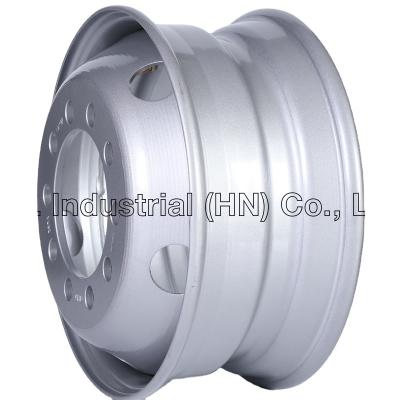 China Chinese Factory Customized Best Price Steel 22 5 7 5 8 10 Hole Heavy Truck Wheel Rim With EAC Certification for sale