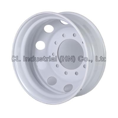 China Steel wheel 19.5X6.75 rim for truck for sale