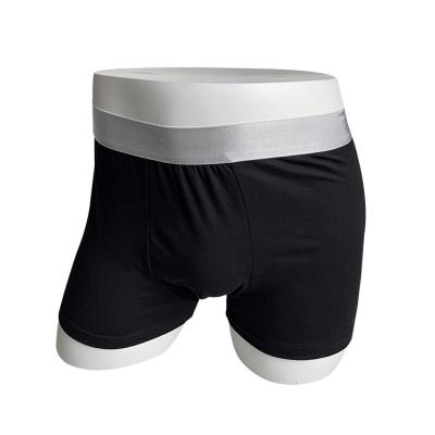 China Anti-Bacterial Good Quality Modal Boxer Shorts Underwear OEM Service Breathable Solid Color Boxer for sale